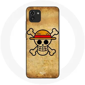 Coque pour Samsung Galaxy A03 Manga One Piece Tete de Mort Maniacase pas cher