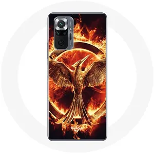 Coque pour Xiaomi Redmi Note 10 Pro Hunger Games Film Logo Maniacase pas cher