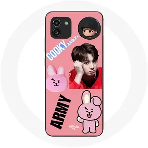 Coque pour Samsung Galaxy A03 BTS Bangtan Garçon BT21 Cooky Jungkook ARMY Maniacase pas cher