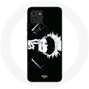 Coque pour Samsung Galaxy A03 Satoru Gojo Jujutsu Kaisen art Anime Manga Maniacase pas cher