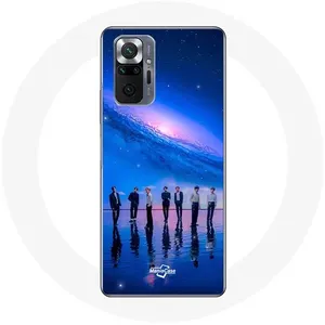 Coque pour Xiaomi Redmi Note 10 Pro Bangtan Sonyeondan BTS World Tour 2022 Maniacase pas cher