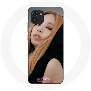 Coque pour Samsung Galaxy A03 Blackpink Born Pink Affiche Teaser Jennie Maniacase pas cher