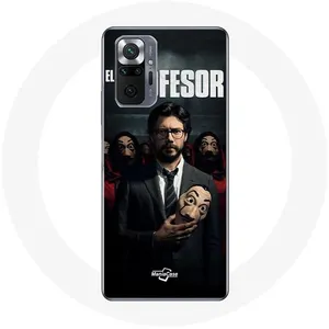 Coque pour Xiaomi Redmi Note 10 Pro La casa de papel El profesor Maniacase pas cher