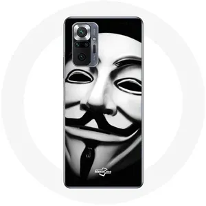 Coque pour Xiaomi Redmi Note 10 Pro Nous Sommes Légion Masque Anonyme Maniacase pas cher