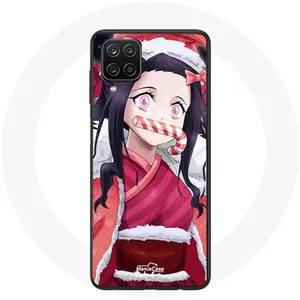 MANIACASE Coque pour Samsung Galaxy A12 Anime Demon Slayer Kamado Nezuko Le jour... pas cher