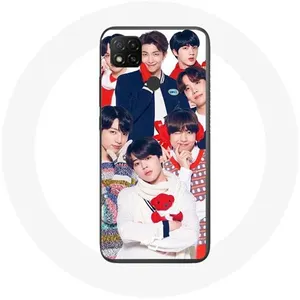 Coque pour Xiaomi Redmi 9C BTS Affiche Memebers Cadeau de Noël 2023 Maniacase pas cher