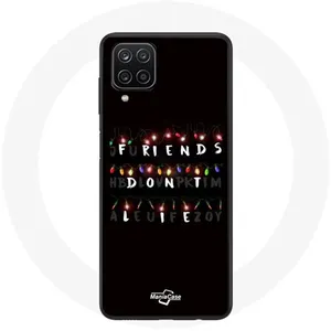 MANIACASE Coque pour Samsung Galaxy A12 Stranger Things Affiche Friends Don't Li... pas cher