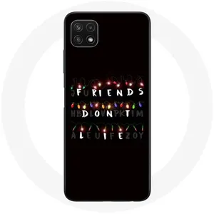MANIACASE Coque pour Samsung Galaxy A22 5G Stranger Things Affiche Friends Don't... pas cher