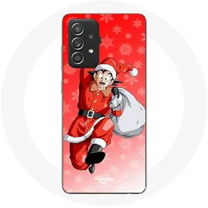 Coque pour Samsung Galaxy A33 5G Anime Son goku dragon ball Le jour de Noël 2023 Maniacase pas cher