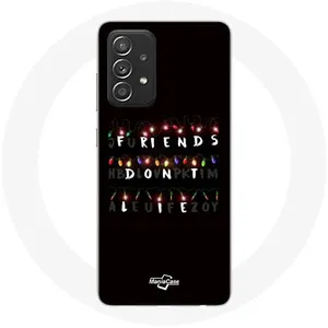 Coque pour Samsung Galaxy A52 Stranger Things Affiche Friends Don't Lie Joyeux noël Maniacase pas cher