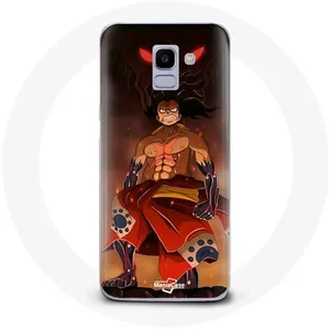 Coque pour Samsung Galaxy J6 2018 Luffy Gear 5 One Piece Manga Maniacase pas cher