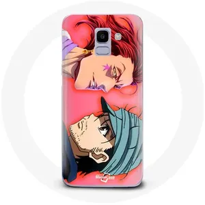 Coque pour Samsung Galaxy A6 2018 Hisoka Et Ging Hunter x Hunter Anime Maniacase pas cher