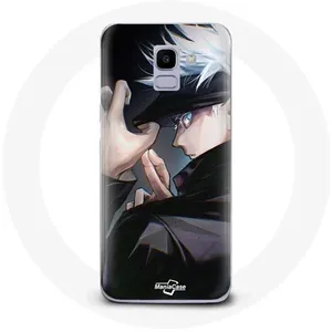 Coque pour Samsung Galaxy A6 2018 Satoru Gojo Jujutsu Kaisen Anime Manga Maniacase pas cher