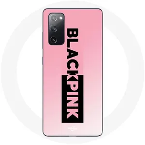 MANIACASE Coque pour Samsung Galaxy S20 FE Blackpink Groupe de K-pop Logo Noir R... pas cher