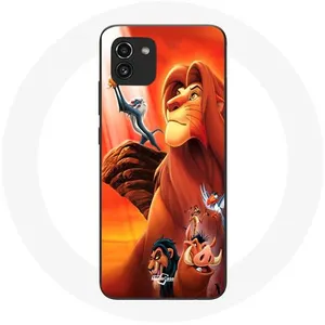 Coque pour Samsung Galaxy A03 Le Roi Lion Simba et Mufasa Maniacase