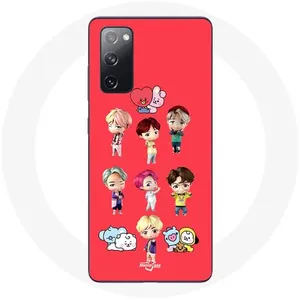 Coque pour Samsung Galaxy S20 FE BTS TinyTAN Animation BT21 Affiche Maniacase