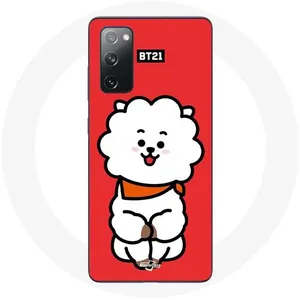 Comparateur de prix : Coque pour Samsung Galaxy S20 FE BTS Bangtan Garçons BT21 RJ de Jin Fond Rouge Maniacase