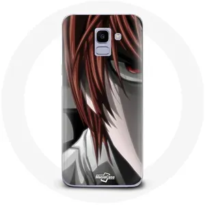 Coque pour Samsung Galaxy A8 2018 Light Yagami Death Note Manga Anime Maniacase pas cher