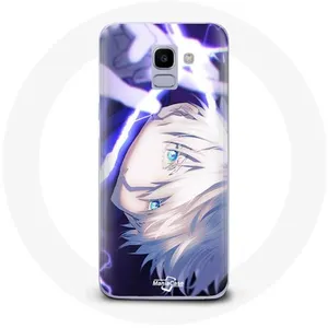 Coque pour Samsung Galaxy A8 2018 Satoru Gojo Jujutsu Kaisen Anime Maniacase