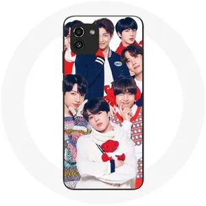 MANIACASE Coque pour Samsung Galaxy A03 BTS Affiche Memebers Cadeau de Noël 2023 pas cher