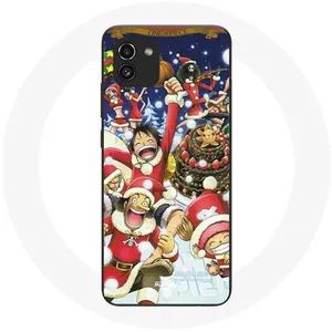 MANIACASE Coque pour Samsung Galaxy A03 One Piece Christmas Day Anime Manga pas cher