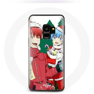 Coque pour Samsung Galaxy S9 Karma et Nagisa Assassination Classroom Anime Christmas day Maniacase pas cher