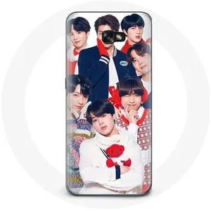 Coque pour Samsung Galaxy A3 2016 BTS Affiche Memebers Cadeau de Noël 2023 Maniacase pas cher