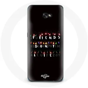 Coque pour Samsung Galaxy A5 2017 Stranger Things Affiche Friends Don't Lie Joyeux noël Maniacase pas cher