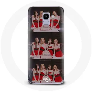 Coque pour Samsung Galaxy A6 2018 BLACKPINK Cadeau de Noël Chanson Last Christmas Maniacase pas cher