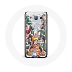 Coque pour Samsung Galaxy J5 2016 Naruto Christmas Day Anime Manga Maniacase pas cher
