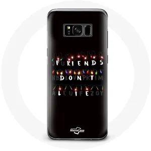 Coque pour Samsung Galaxy S8 Plus Stranger Things Affiche Friends Don't Lie Joyeux noël Maniacase pas cher