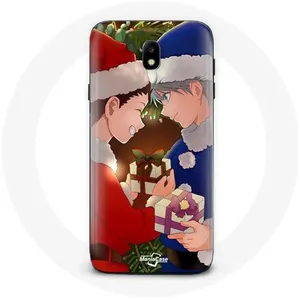 MANIACASE Coque pour Samsung Galaxy J7 2017 Hunter x Hunter Gon Freecss et Killu... pas cher