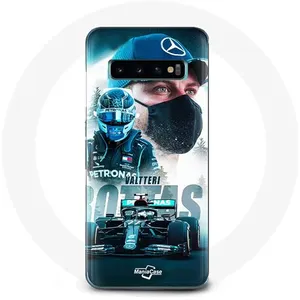Coque pour Samsung Galaxy S10 Formule 1 Valtteri Bottas pilote automobile finlandais Maniacase pas cher