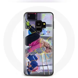 Coque pour Samsung Galaxy S9 Poursuis Tes Rêves Mía Cáceres et Juanma Portolesi Maniacase pas cher