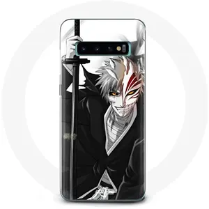 Coque pour Samsung Galaxy S10 Bleach manga ichigo kurosaki épée Maniac... pas cher