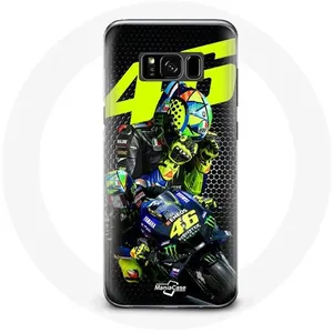 Coque pour Samsung Galaxy S8 Valentino Rossi motoGP 46 Pilote de vitesse Maniacase pas cher