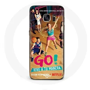 Coque pour Samsung Galaxy S7 Edge Poursuis Tes Rêves Lupe Mia et Álvaro Go! Live Your Way Maniacase pas cher