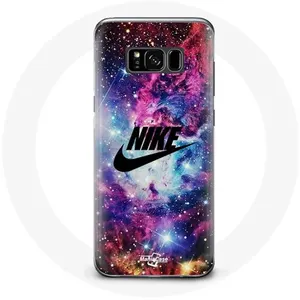 Coque pour Samsung Galaxy S8 Nike Logo Espace Coloré Maniacase pas cher