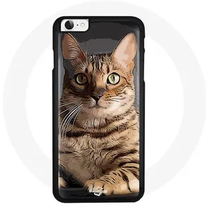 Coque pour Iphone 7 Plus Chat chaton Bengal Maniacase pas cher