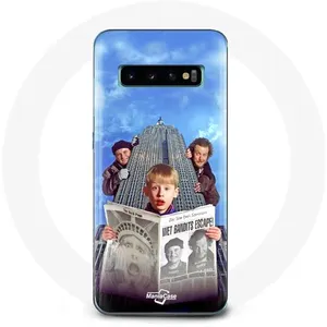 Coque pour Samsung Galaxy s10 plus Home Alone Maman j'ai encore raté l'avion Maniacase pas cher