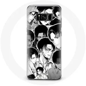 MANIACASE Coque pour Samsung Galaxy S8 Attaque des Titans Manga Levi Ackerman pas cher
