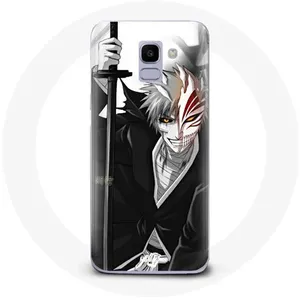 Coque pour Samsung Galaxy J6 2018 Bleach manga ichigo kurosaki épée Maniacase pas cher