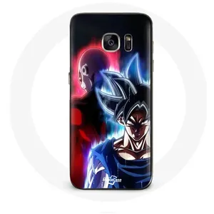 Coque pour Samsung Galaxy S7 Edge Anime Dragon Ball Goku et Jiren Maniacase pas cher