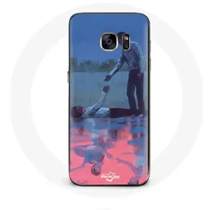 Coque pour Samsung Galaxy S7 Edge Squid Game Seong Gi hun Numéro 456 Et Cho Sang woo Numéro 218 Maniacase pas cher