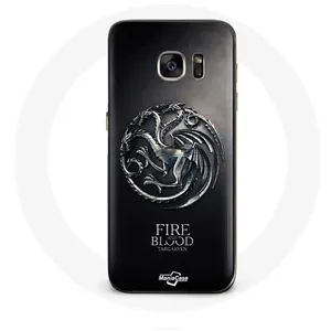 Coque pour Samsung Galaxy S7 Edge Game Of Thrones Targaryen de feu et ... pas cher
