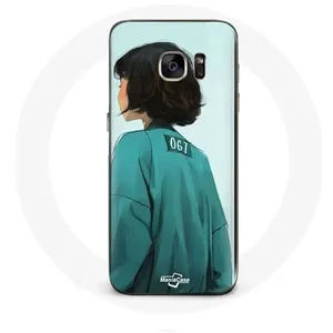 Coque pour Samsung Galaxy S7 Edge Squid Game Kang Sae Byeok Numéro 067 art Maniacase pas cher