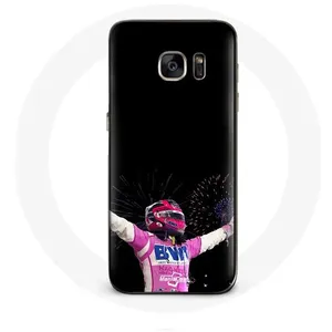 Coque pour Samsung Galaxy S7 Edge Formule 1 Sergio Pérez Mendoza gagné la course Maniacase pas cher