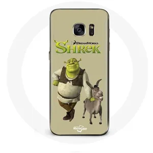Coque pour Samsung Galaxy S7 Edge Shrek et l'âne Film Maniacase pas cher