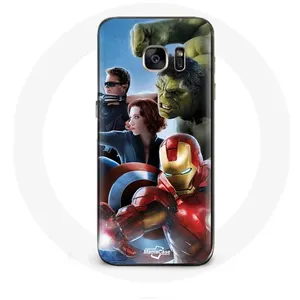 Coque pour Samsung Galaxy S7 Edge Avengers l'ère d'ultron Maniacase pas cher