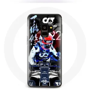 Coque pour Samsung Galaxy S9 Formule 1 Yuki Tsunoda pilote automobile japonais de F1 Maniacase pas cher